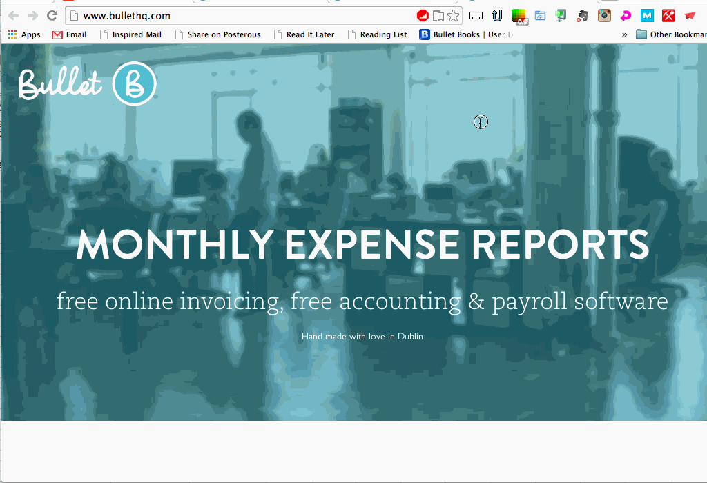 How to run monthly employee expense reports in Bullet free online payroll software