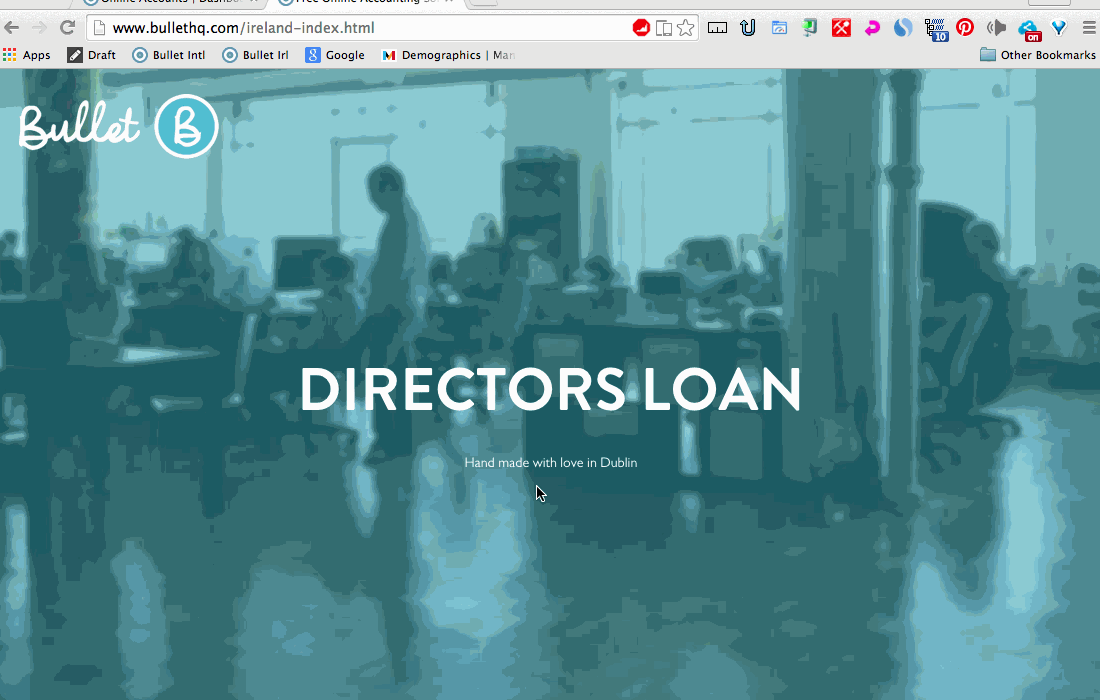 How To Add A Directors Loan In Bullet Free Online Accounting Software